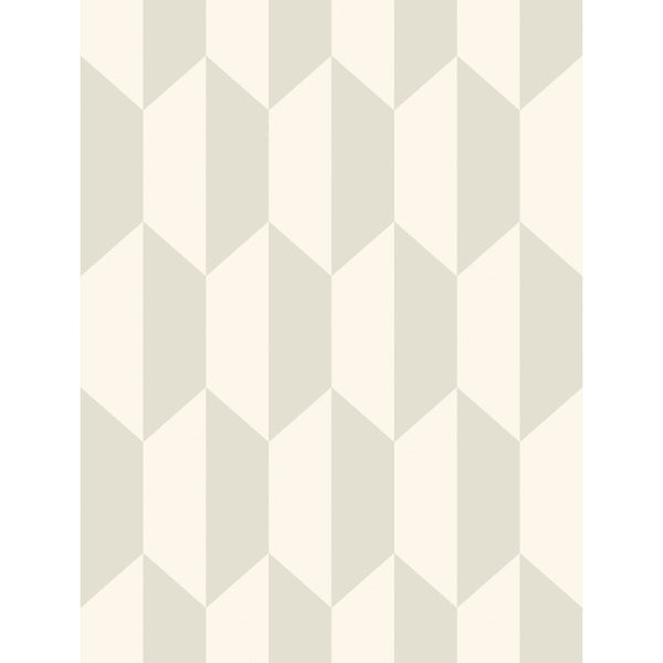 Tile - White And Stone  By Cole & Son | Cole & Son Geometric Ii |  Wallcovering Print