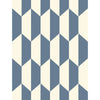 Tile - Blue And White  By Cole & Son | Cole & Son Geometric Ii |  Wallcovering Print