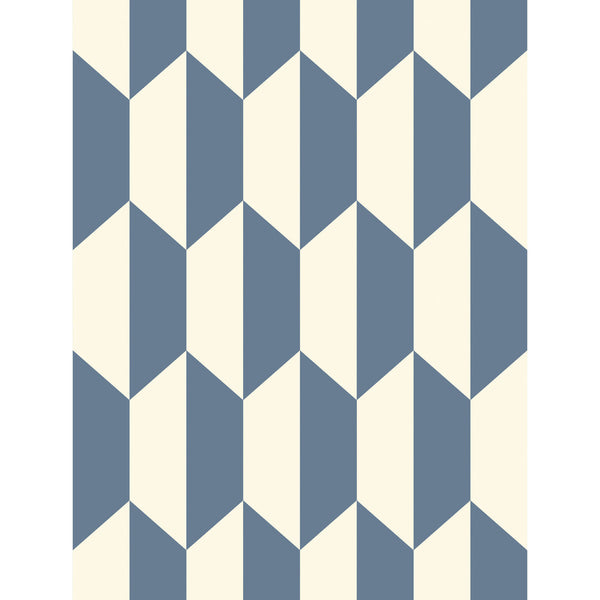 Tile - Blue And White  By Cole & Son | Cole & Son Geometric Ii |  Wallcovering Print