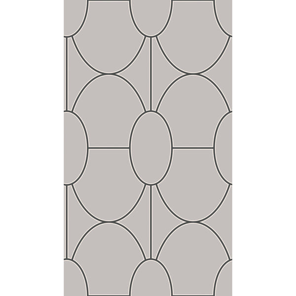 Riviera - Grey  By Cole & Son | Cole & Son Geometric Ii |  Wallcovering Print