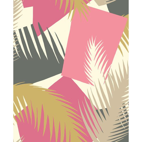 Deco Palm - Pink  By Cole & Son | Cole & Son Geometric Ii |  Wallcovering Print