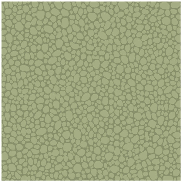 Pebble - Dark Olive Olive Green By Cole & Son | Cole & Son Landscape Plains |  Wallcovering Print