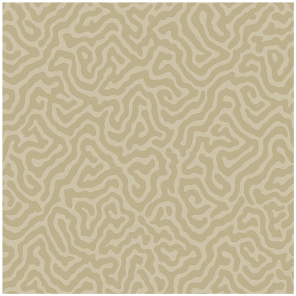 Coral - Linen Taupe By Cole & Son | Cole & Son Landscape Plains |  Wallcovering Print