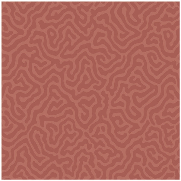 Coral - Red Red By Cole & Son | Cole & Son Landscape Plains |  Wallcovering Print