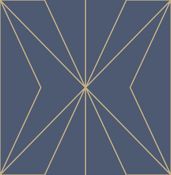 Harmony Navy Wallcovering | Graham & Brown