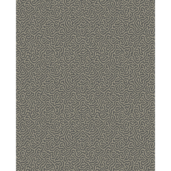 Vermicelli - Black & Linen Black | Cole & Son