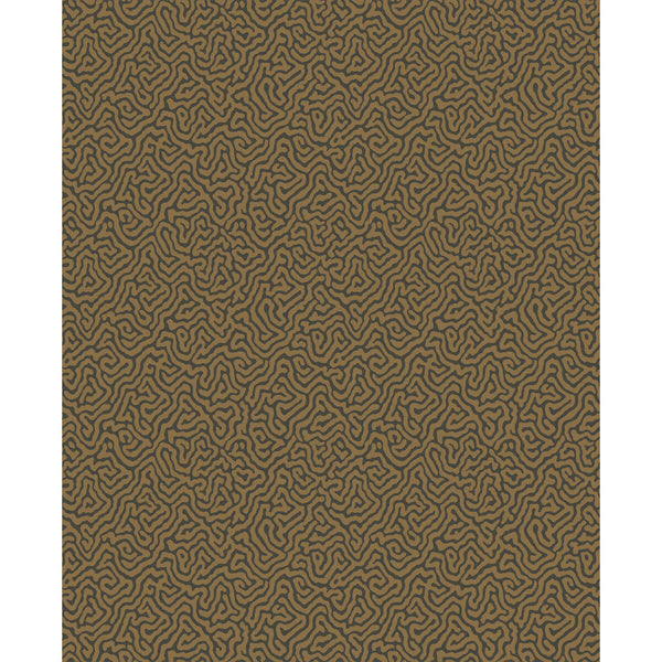 Vermicelli - Black & Bronze Black By Cole & Son | Cole & Son Curio |  Wallcovering Print