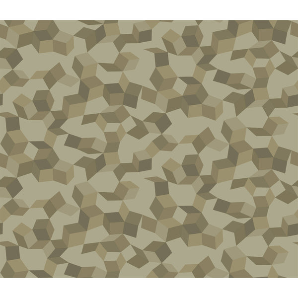 Ingot - Olive & Gilver Olive Green By Cole & Son | Cole & Son Curio |  Wallcovering Print