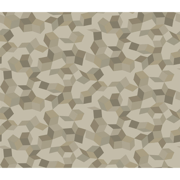 Ingot - Stone & Gilver Grey By Cole & Son | Cole & Son Curio |  Wallcovering Print