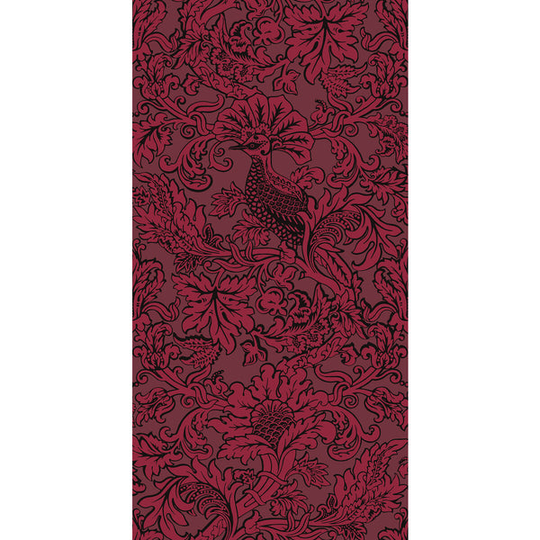 Balabina - Velvet Red Burgundy/Red By Cole & Son | Cole & Son Mariinsky Damask |  Wallcovering Print
