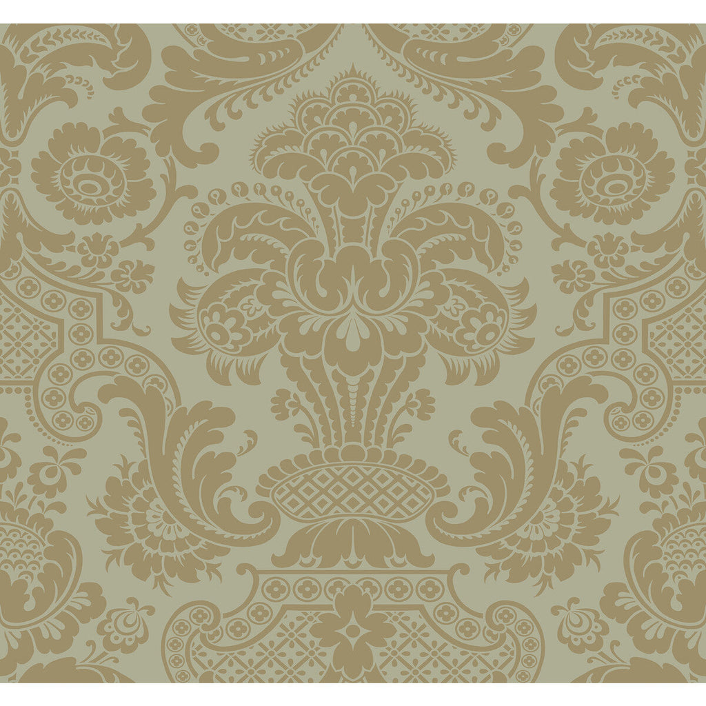 Carmen Cs - Khaki Khaki By Cole & Son | Cole & Son Mariinsky Damask |  Wallcovering Print