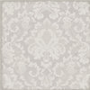 Stravinsky - White Charcoal By Cole & Son | Cole & Son Mariinsky Damask |  Wallcovering Print