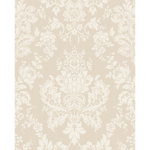 Giselle - Linen Beige By Cole & Son | Cole & Son Mariinsky Damask |  Wallcovering Print