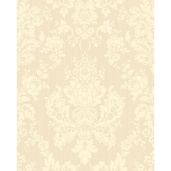 Giselle - Champagne Wheat By Cole & Son | Cole & Son Mariinsky Damask |  Wallcovering Print