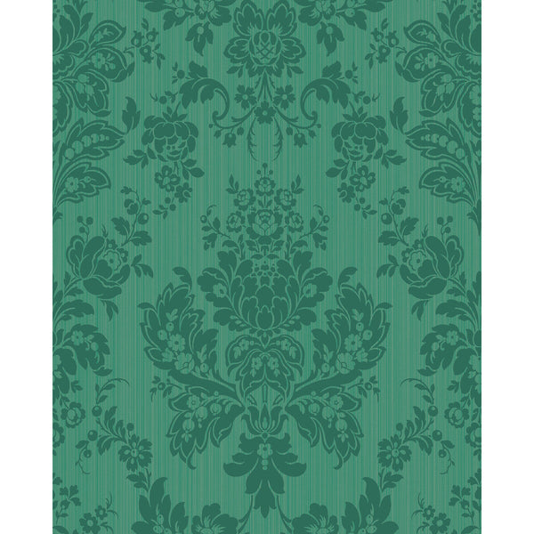 Giselle - Forest Green Green By Cole & Son | Cole & Son Mariinsky Damask |  Wallcovering Print
