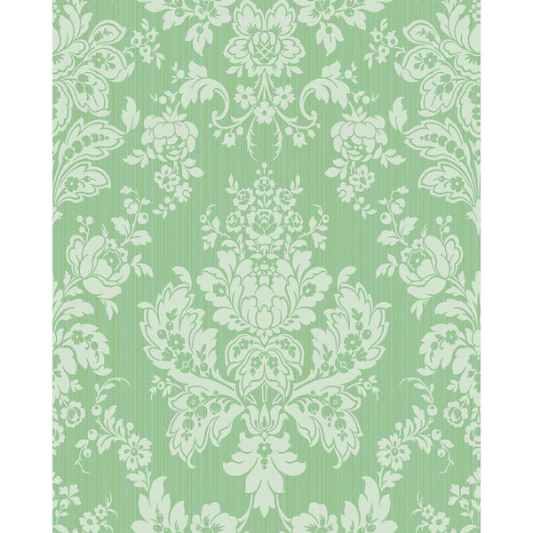 Giselle - Leaf Green Mint By Cole & Son | Cole & Son Mariinsky Damask |  Wallcovering Print
