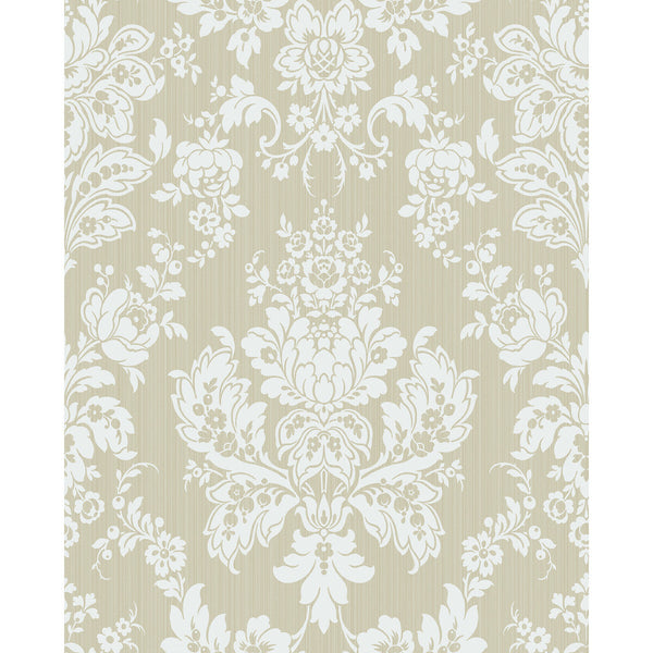 Giselle - Old Olive Olive Green By Cole & Son | Cole & Son Mariinsky Damask |  Wallcovering Print