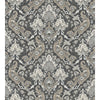 Pushkin - Charcoal Charcoal By Cole & Son | Cole & Son Mariinsky Damask |  Wallcovering Print