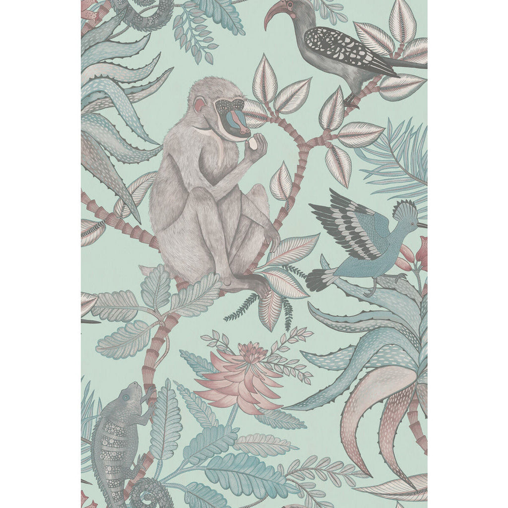 Savuti - Duck Egg Multi By Cole & Son | Cole & Son Ardmore |  Wallcovering Print