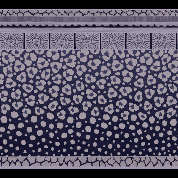 Zulu Border - Black & White Multi By Cole & Son | Cole & Son Ardmore |  Wallcovering Print