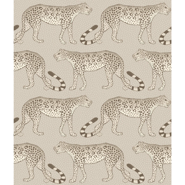Leopard Walk - Stone  Grey By Cole & Son | Cole & Son Ardmore |  Wallcovering Print