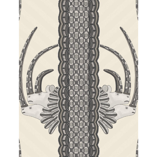 Jabu - Black & White Ivory By Cole & Son | Cole & Son Ardmore |  Wallcovering Print