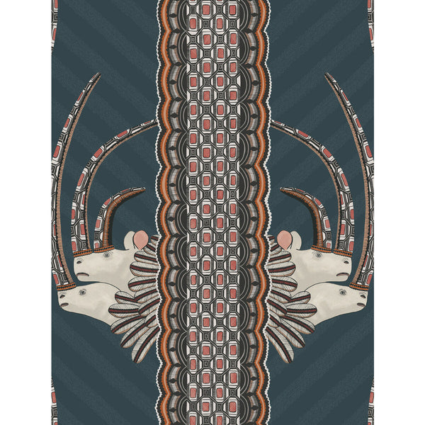 Jabu - Blue Multi By Cole & Son | Cole & Son Ardmore |  Wallcovering Print