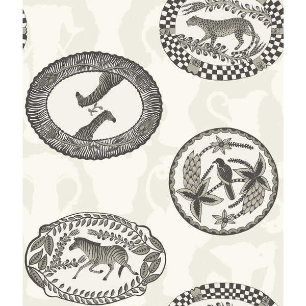 Matrinah - Black & White Black | Cole & Son