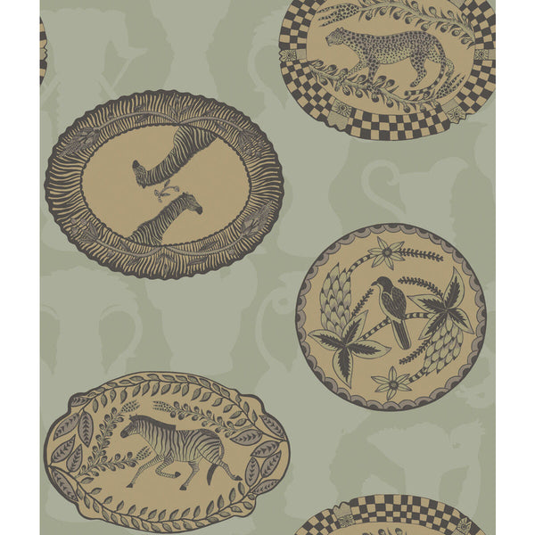 Matrinah - Old Olive Green | Cole & Son