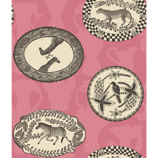 Matrinah - Pink Pink By Cole & Son | Cole & Son Ardmore |  Wallcovering Print