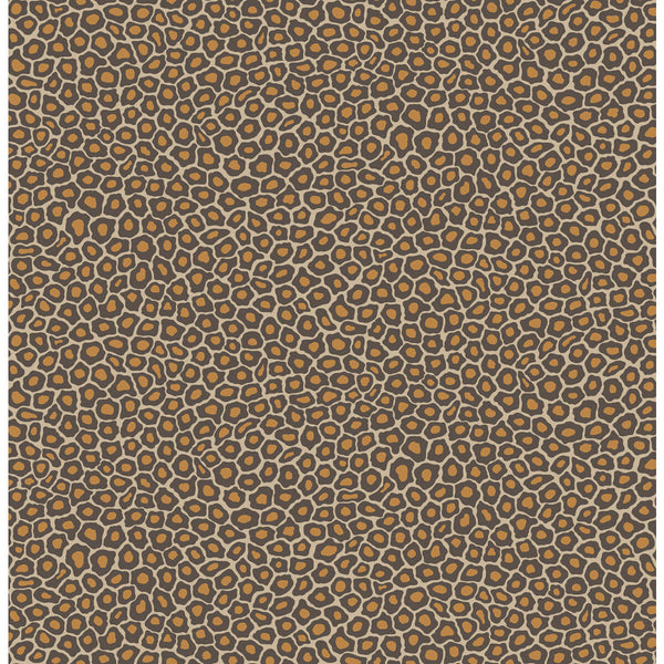 Senzo Spot - Brown & Gold Brown By Cole & Son | Cole & Son Ardmore |  Wallcovering Print