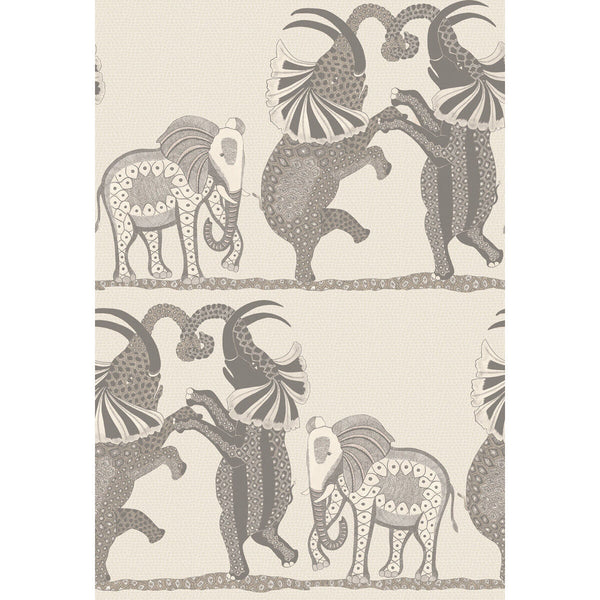 Safari Dance - Pale Stone & Grey Beige By Cole & Son | Cole & Son Ardmore |  Wallcovering Print