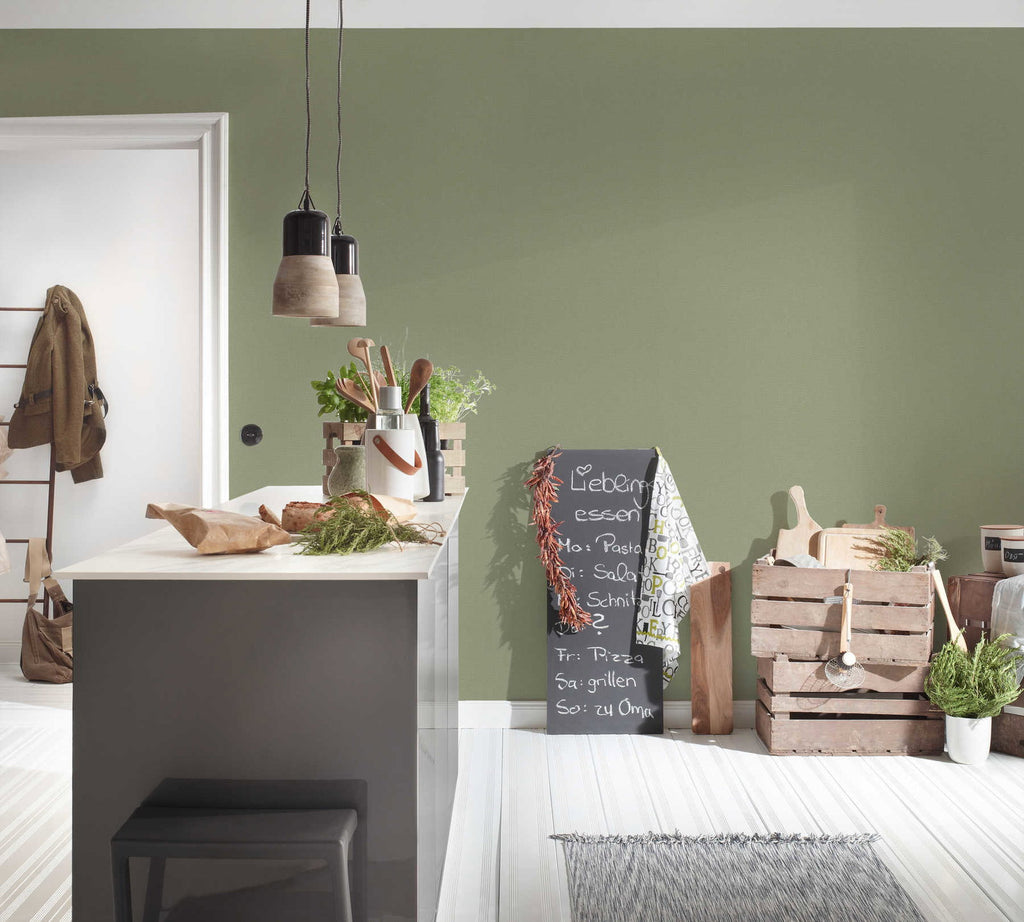 Styleguide Nature 2027 Green Wallcovering | AS Creation