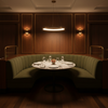 Port Royal - Hunter Upholstered Banquette | Architectural Fabrics