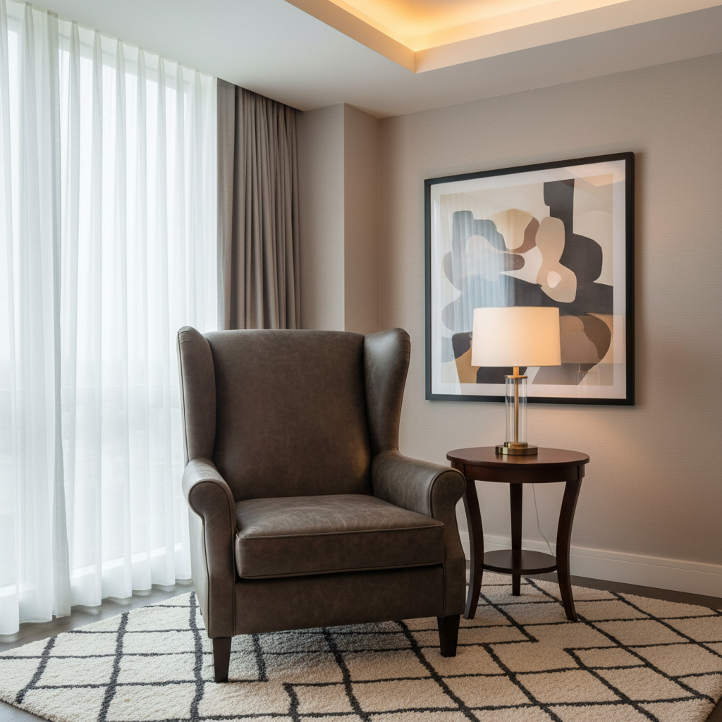 Kralendijk - Abyss Upholstered Chair | Architectural Fabrics