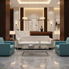 Turquoise Bay - Gesso Upholstered Sofa | Architectural Fabrics