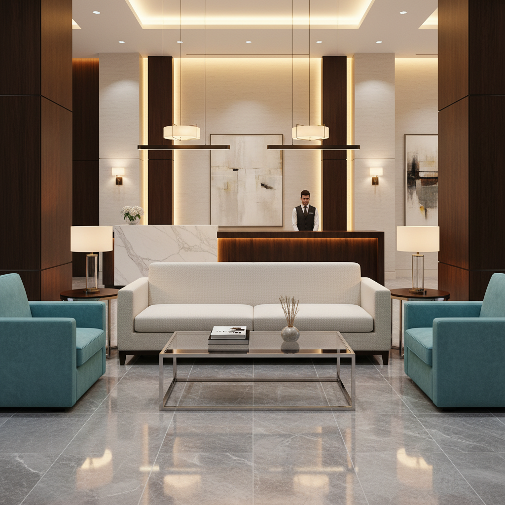 Turquoise Bay - Gesso Upholstered Sofa | Architectural Fabrics