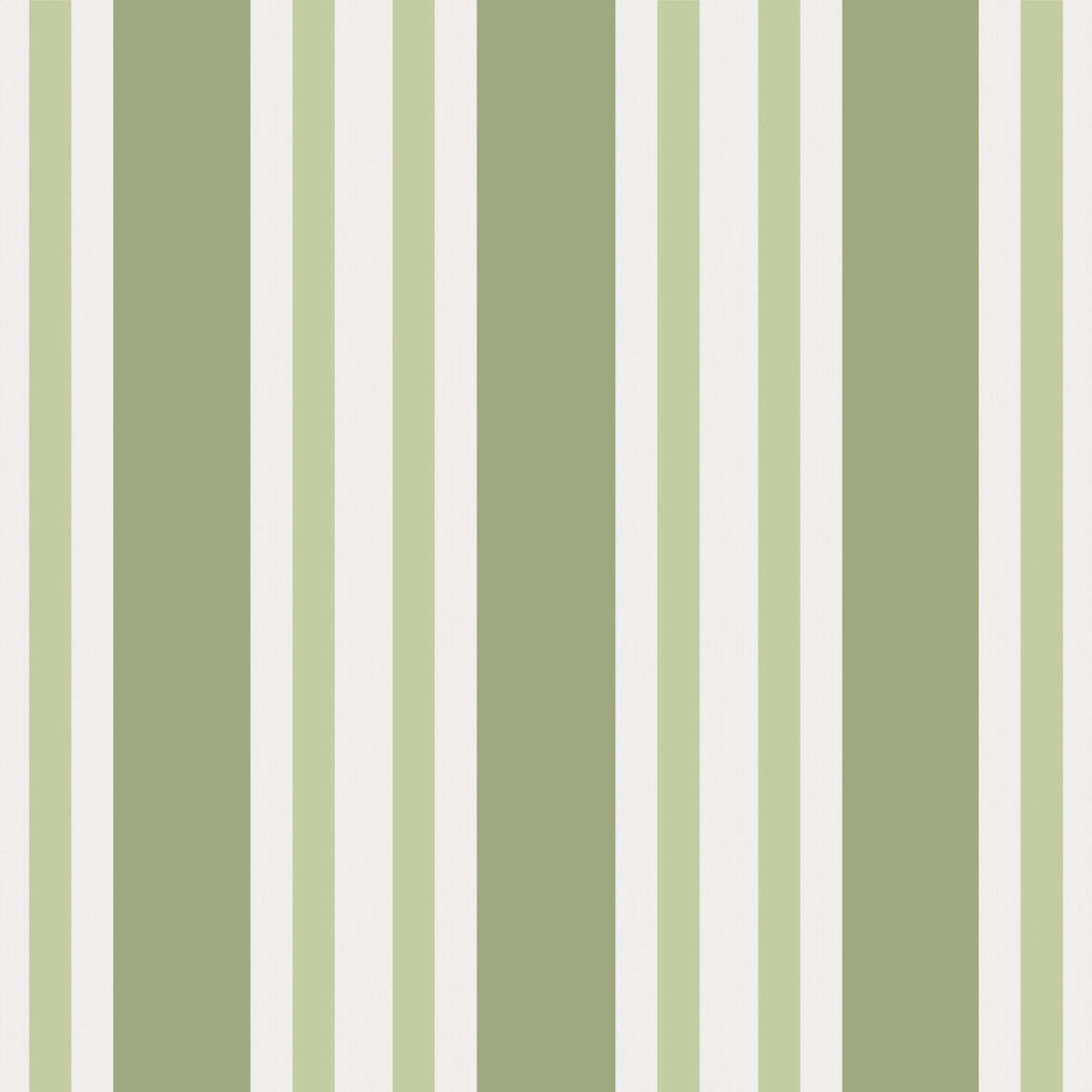 Polo Stripe - Leaf Green Green By Cole & Son | Cole & Son Marquee Stripes |  Wallcovering Print