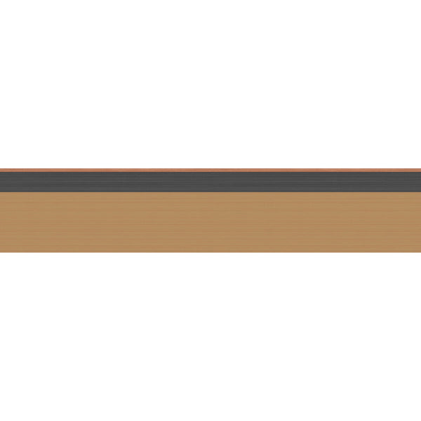Jaspe Border - Ginger Black/Bronze Bronze By Cole & Son | Cole & Son Marquee Stripes |  Wallcovering Borders