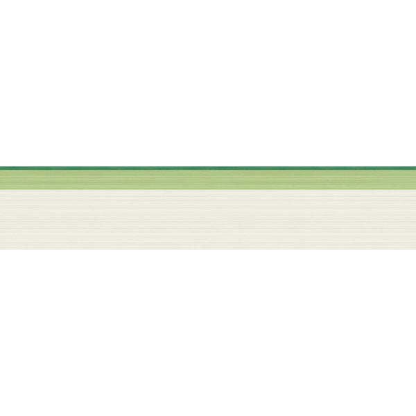 Jaspe Border - White Green/Emerald Green By Cole & Son | Cole & Son Marquee Stripes |  Wallcovering Borders