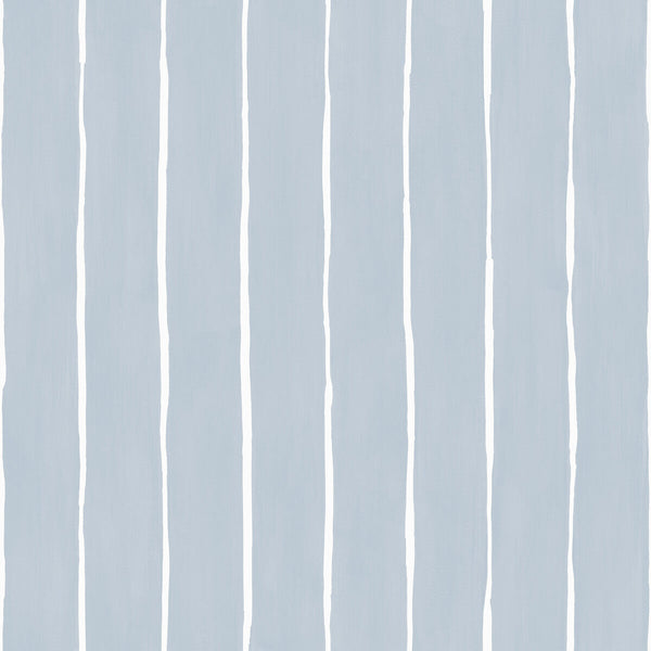 Marquee Stripe - Pale Blue Light Blue By Cole & Son | Cole & Son Marquee Stripes |  Wallcovering Print