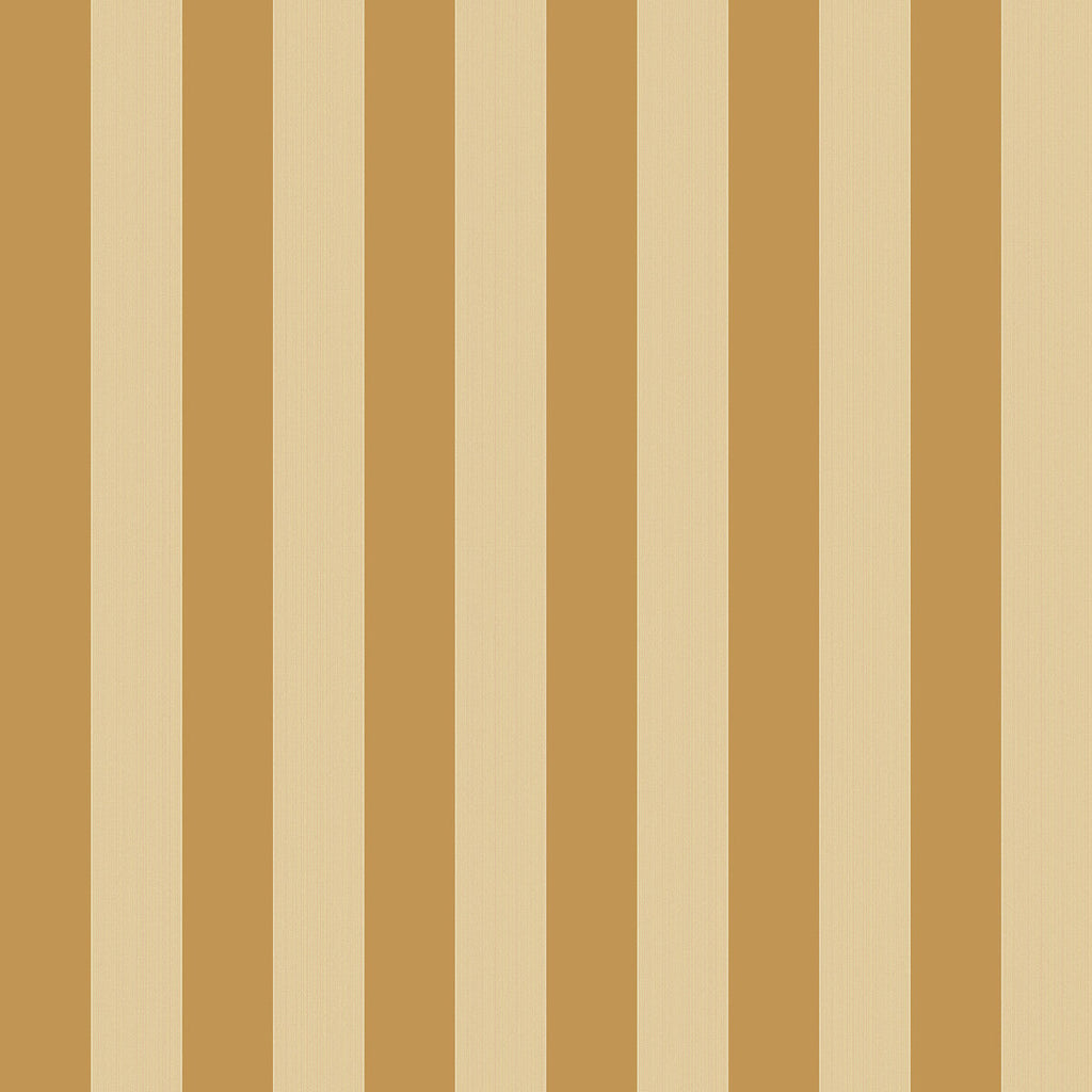 Regatta Stripe - Gold + Sand Gold By Cole & Son | Cole & Son Marquee Stripes |  Wallcovering Print