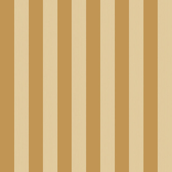 Regatta Stripe - Gold + Sand Gold By Cole & Son | Cole & Son Marquee Stripes |  Wallcovering Print