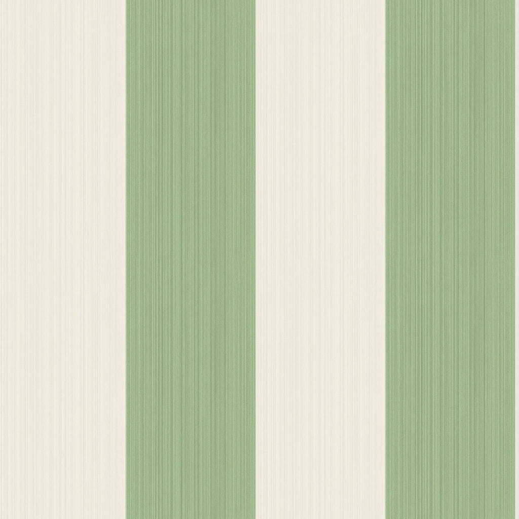 Jaspe Stripe - Green Green By Cole & Son | Cole & Son Marquee Stripes |  Wallcovering Print