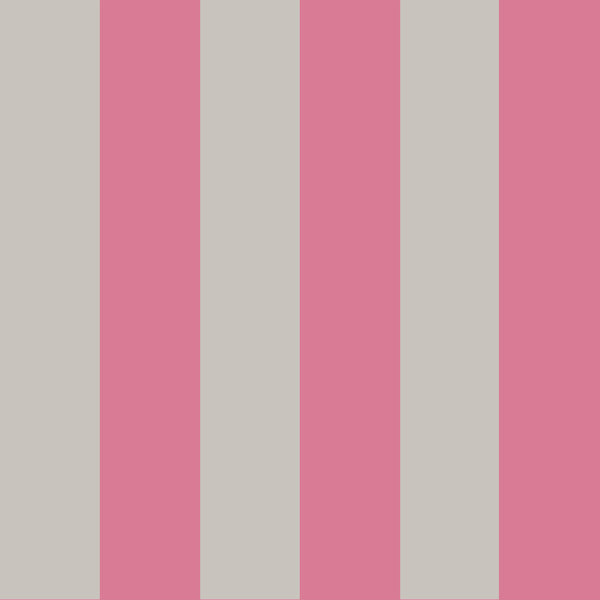 Glastonbury Str - Pink+Linen Pink By Cole & Son | Cole & Son Marquee Stripes | Stripes Wallcovering Print