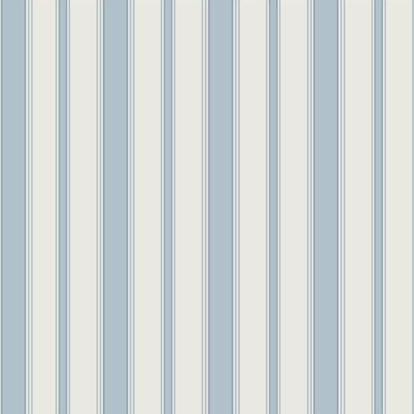 Cambridge Stripe - Pale Blue Light Blue By Cole & Son | Cole & Son Marquee Stripes | Stripes Wallcovering Print