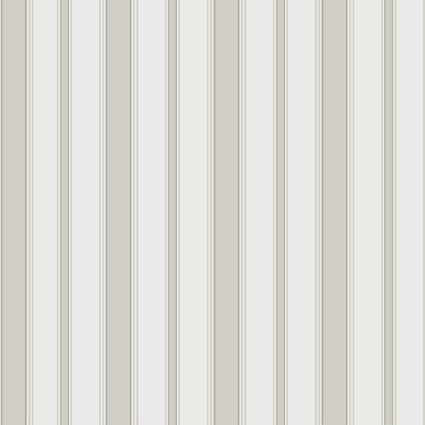 Cambridge Stripe - Stone+White Beige | Cole & Son