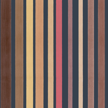 Carousel Stripe - Pink Multi | Cole & Son