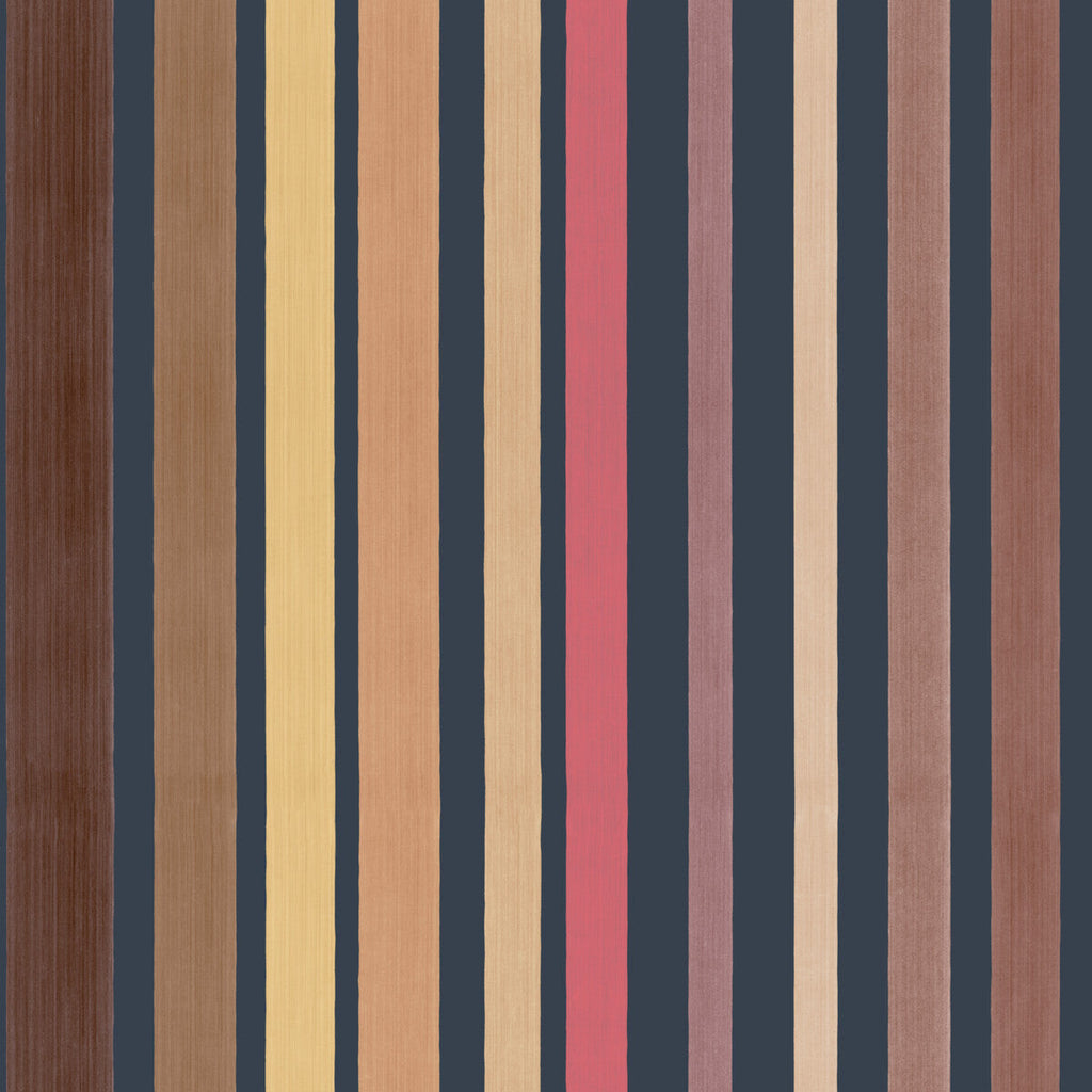 Carousel Stripe - Pink Multi By Cole & Son | Cole & Son Marquee Stripes |  Wallcovering Print