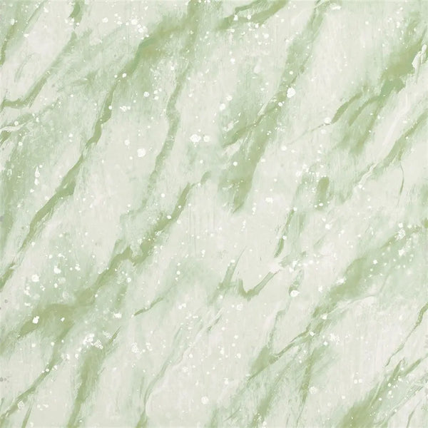 Carrara Marble Grande 04 Verde Wallpaper | Designers Guild Europe